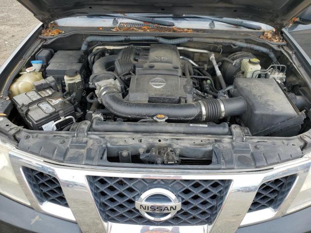 1N6AD0EV5CC415683 - 2012 NISSAN FRONTIER S GRAY photo 11