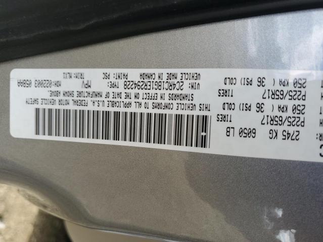 2C4RC1BG1ER294228 - 2014 CHRYSLER TOWN & COU TOURING BLACK photo 13