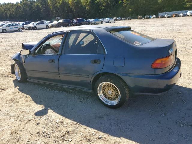 JHMEG8655RS012390 - 1994 HONDA CIVIC LX BLUE photo 2