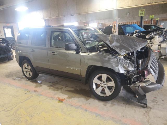 1C4NJRFB0CD577799 - 2012 JEEP PATRIOT LATITUDE SILVER photo 4