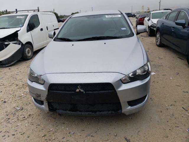 JA32U2FU5FU013801 - 2015 MITSUBISHI LANCER ES SILVER photo 5