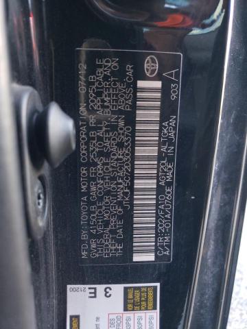 JTKJF5C72D3053370 - 2013 TOYOTA SCION TC შავი ფოტო 14