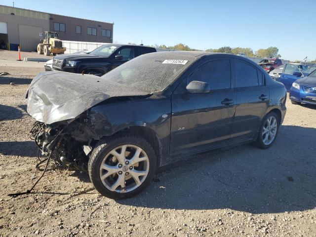 JM1BK323481798732 - 2008 MAZDA 3 S BLACK photo 1