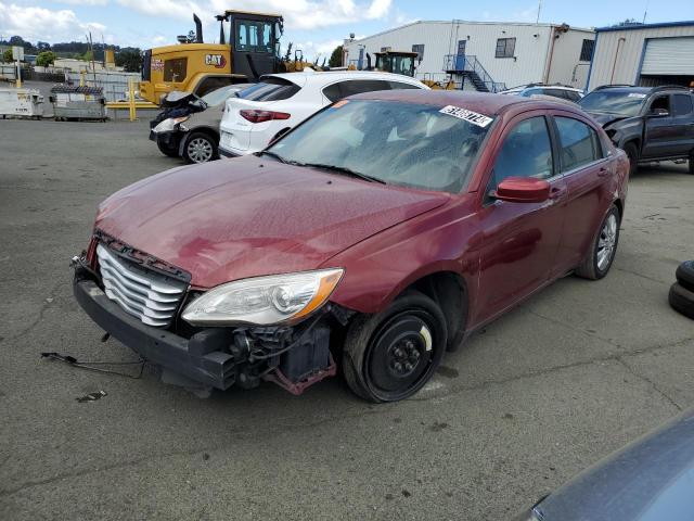 1C3CCBAB2EN213353 - 2014 CHRYSLER 200 LX RED photo 1