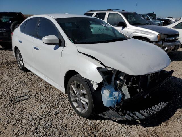 3N1AB7AP9EY306584 - 2014 NISSAN SENTRA S WHITE photo 4