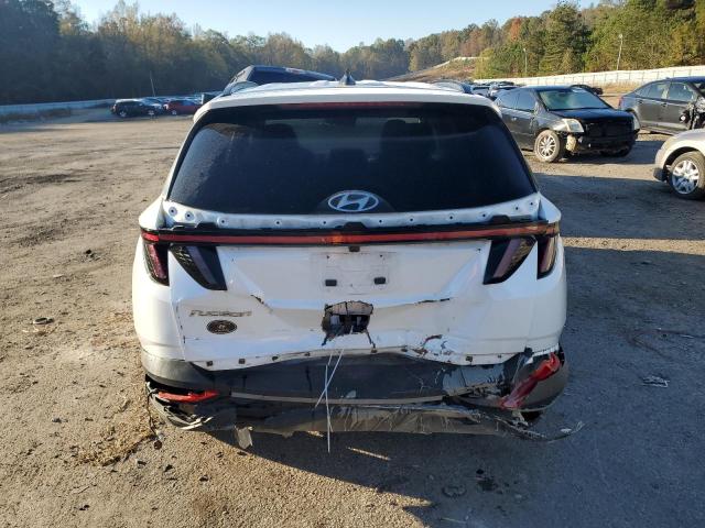 5NMJB3AE1NH028682 - 2022 HYUNDAI TUCSON SEL WHITE photo 6