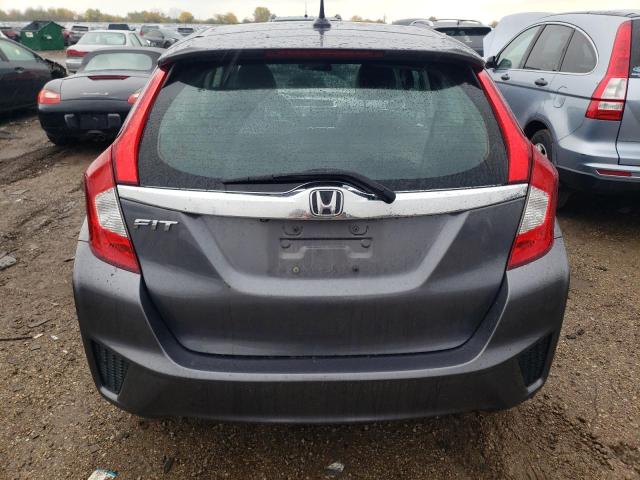 3HGGK5H87FM748056 - 2015 HONDA FIT EX GRAY photo 6