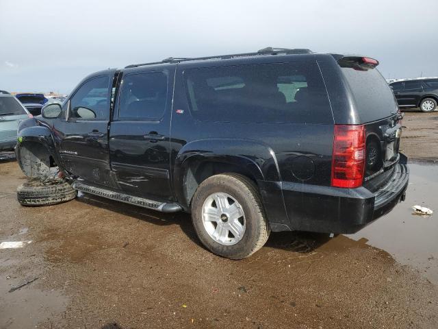 1GNFK26329R293076 - 2009 CHEVROLET SUBURBAN K1500 LT BLACK photo 2