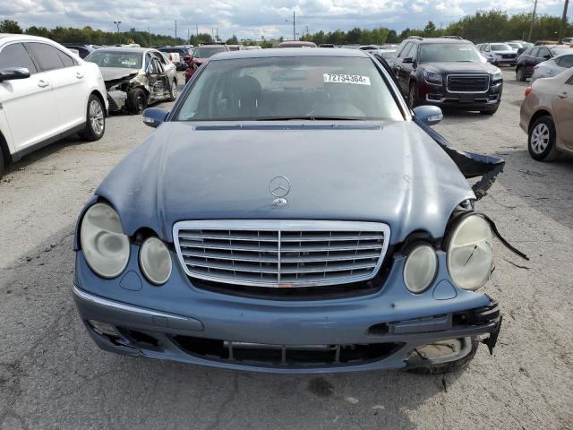 WDBUF83J45X166909 - 2005 MERCEDES-BENZ E 500 4MATIC BLUE photo 5