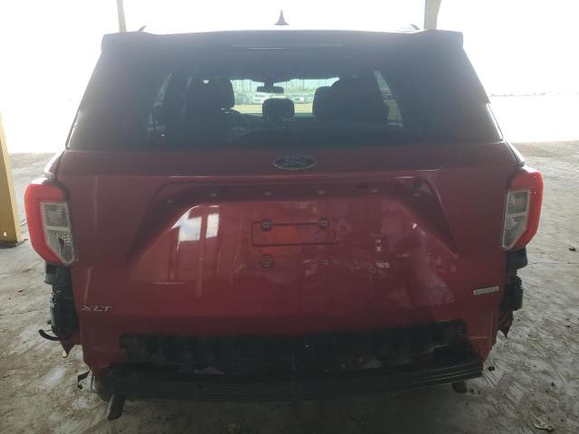 1FMSK7DH2LGC47796 - 2020 FORD EXPLORER XLT RED photo 6