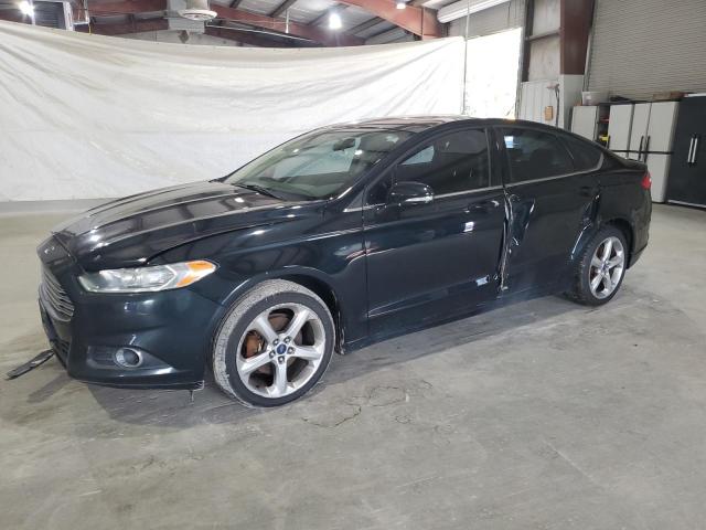 3FA6P0H75ER166678 - 2014 FORD FUSION SE BLACK photo 1