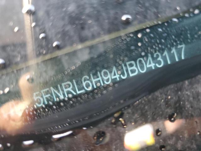 5FNRL6H94JB043117 - 2018 HONDA ODYSSEY ELITE Blanco foto 13