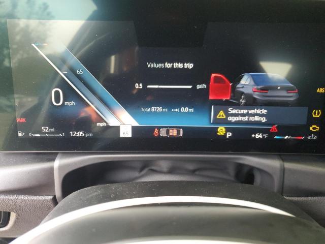 3MW49FF02R8D85790 - 2024 BMW M340XI GRAY photo 9