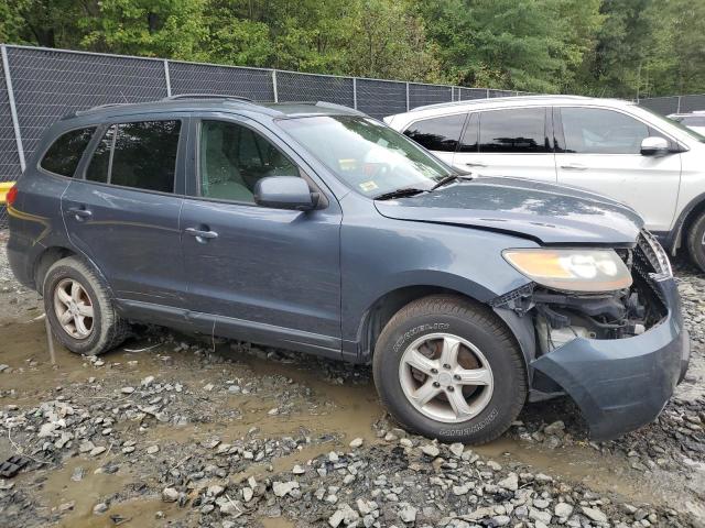 5NMSG13D17H115631 - 2007 HYUNDAI SANTA FE GLS BLUE photo 4