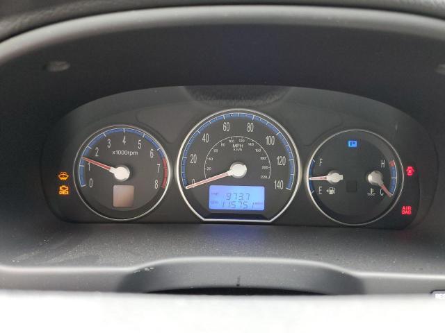 5NMSG13D17H115631 - 2007 HYUNDAI SANTA FE GLS BLUE photo 9