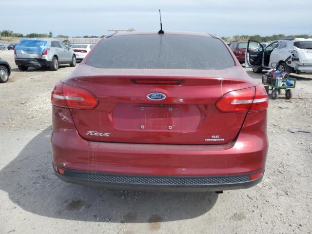 1FADP3F29GL284041 - 2016 FORD FOCUS SE RED photo 6