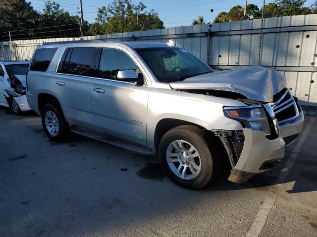 1GNSCBKC1JR195016 - 2018 CHEVROLET TAHOE C1500 LT SILVER photo 4