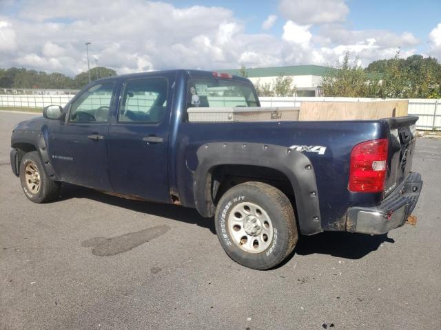 2GCEK13C571673960 - 2007 CHEVROLET SILVERADO K1500 CREW CAB BLUE photo 2