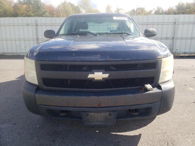 2GCEK13C571673960 - 2007 CHEVROLET SILVERADO K1500 CREW CAB BLUE photo 5