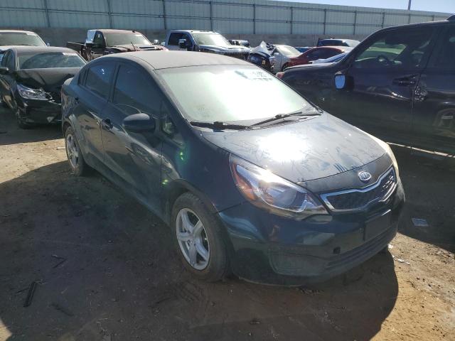 KNADN4A30C6047787 - 2012 KIA RIO EX BLUE photo 4