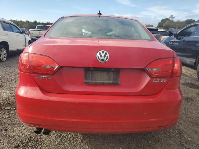 3VWDP7AJ9CM422327 - 2012 VOLKSWAGEN JETTA SE RED photo 6