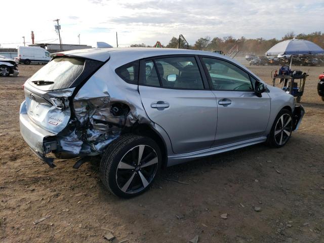 4S3GTAM67K3707821 - 2019 SUBARU IMPREZA SPORT SILVER photo 3