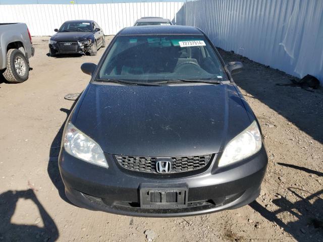 1HGEM22105L065630 - 2005 HONDA CIVIC DX VP Qara foto 5
