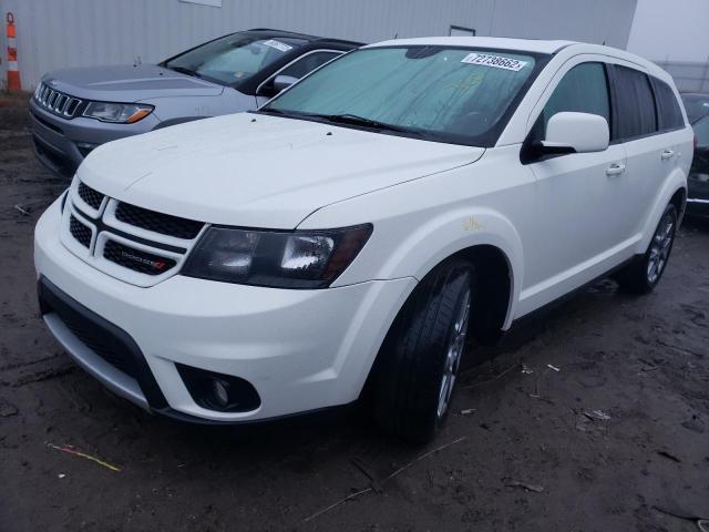 3C4PDDEG4GT243985 - 2016 DODGE JOURNEY R/T WHITE photo 1