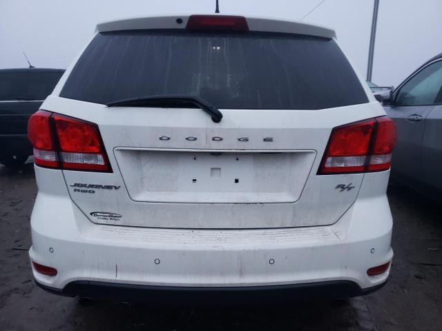 3C4PDDEG4GT243985 - 2016 DODGE JOURNEY R/T WHITE photo 6