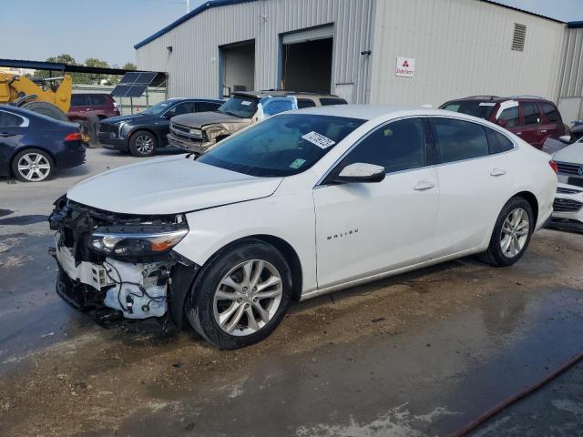 1G1ZD5ST5JF253340 - 2018 CHEVROLET MALIBU LT WHITE photo 1