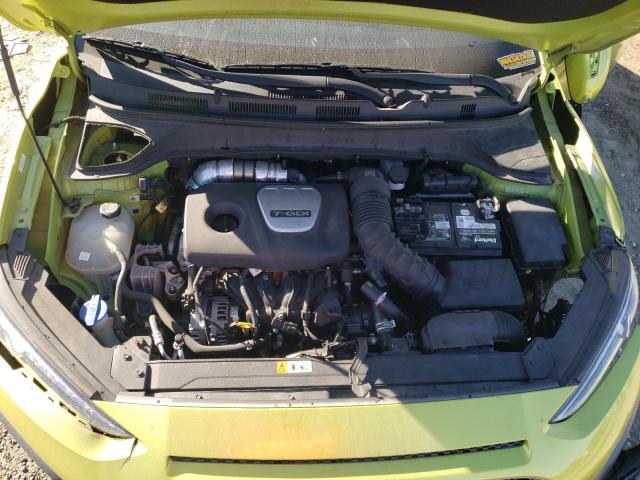 KM8K3CA58LU517907 - 2020 HYUNDAI KONA LIMITED GREEN photo 11