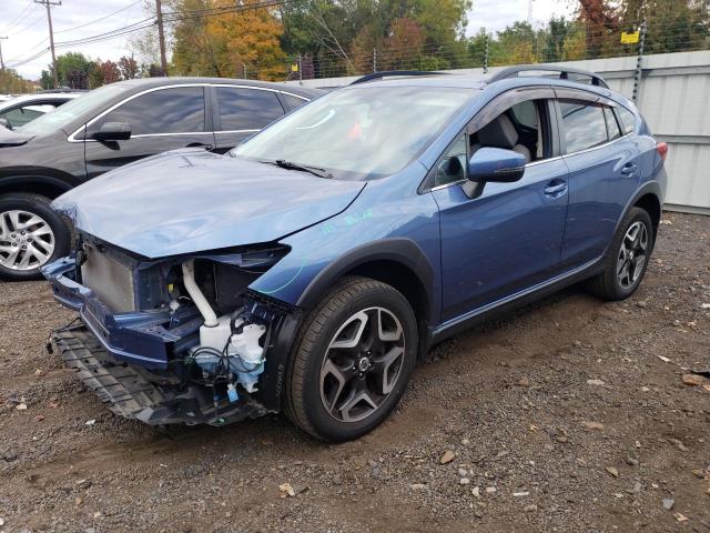 JF2GTAMC1JH235642 - 2018 SUBARU CROSSTREK LIMITED BLUE photo 1