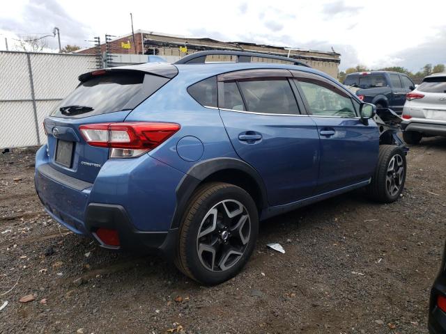 JF2GTAMC1JH235642 - 2018 SUBARU CROSSTREK LIMITED BLUE photo 3