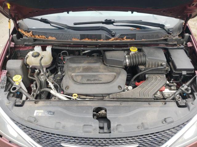 2C4RC1BG0KR650311 - 2019 CHRYSLER PACIFICA TOURING L MAROON photo 12