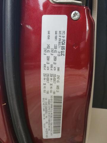 2C4RC1BG0KR650311 - 2019 CHRYSLER PACIFICA TOURING L MAROON photo 13