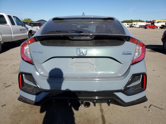 SHHFK7H99LU420215 - 2020 HONDA CIVIC SPORT TOURING GRAY photo 6