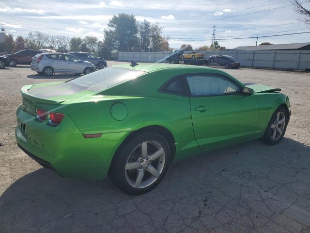 2G1FB1EV4A9192831 - 2010 CHEVROLET CAMARO LT GREEN photo 3