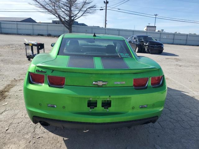 2G1FB1EV4A9192831 - 2010 CHEVROLET CAMARO LT GREEN photo 6