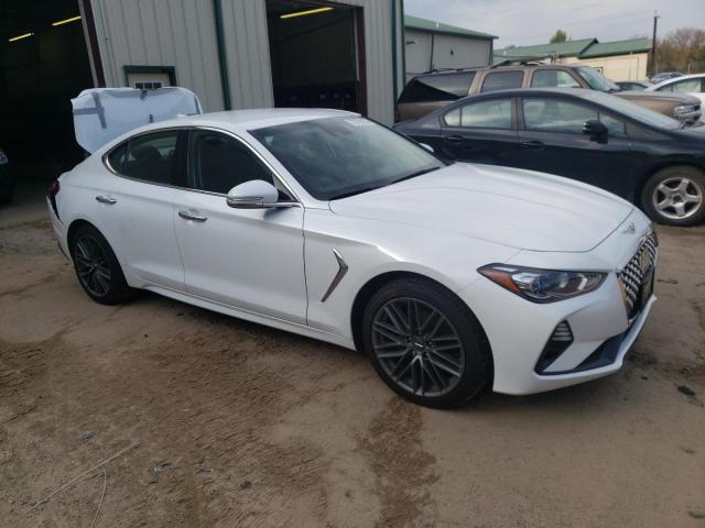 KMTG64LAXKU033366 - 2019 GENESIS G70 ADVANCED WHITE photo 4