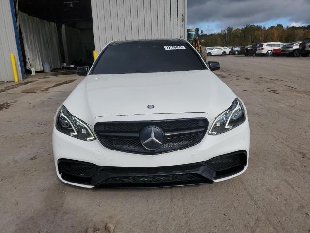 WDDHF7GB7EA888383 - 2014 MERCEDES-BENZ E 63 AMG-S WHITE photo 5