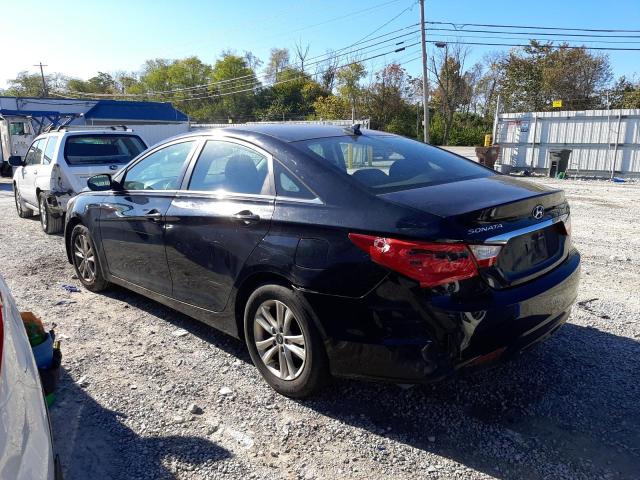 5NPEB4AC5DH654114 - 2013 HYUNDAI SONATA GLS BLACK photo 2