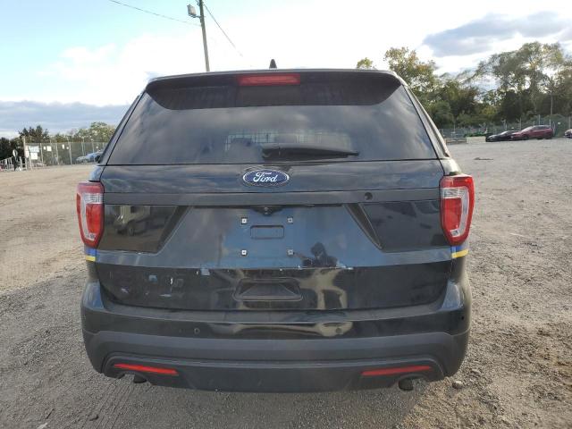 1FM5K8AT5GGA37243 - 2016 FORD EXPLORER POLICE INTERCEPTOR Siyah fotoğraf 6