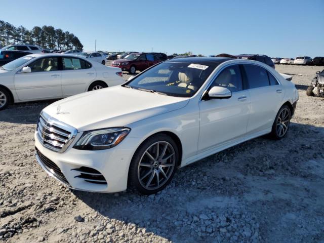 WDDUG8GB4KA462504 - 2019 MERCEDES-BENZ S 560 4MATIC WHITE photo 1