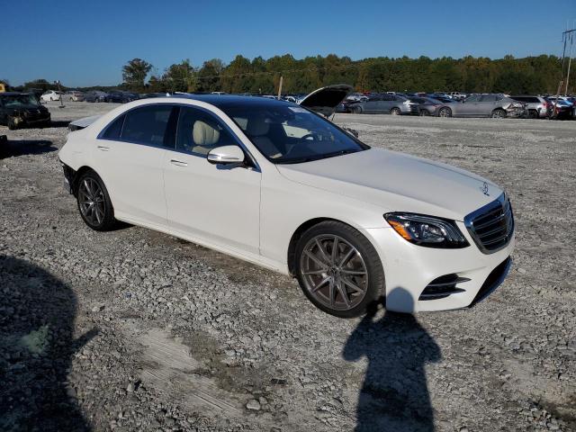 WDDUG8GB4KA462504 - 2019 MERCEDES-BENZ S 560 4MATIC WHITE photo 4