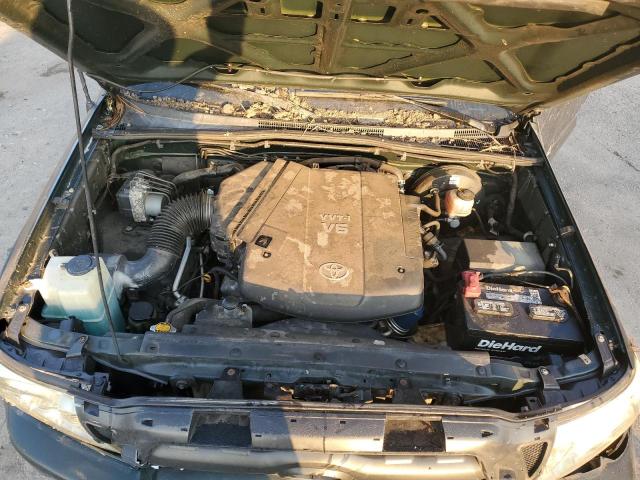 5TETU4GN4AZ673644 - 2010 TOYOTA TACOMA PRERUNNER ACCESS CAB GREEN photo 11