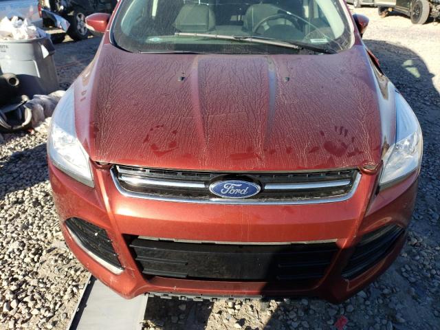 1FMCU0JX4FUA09276 - 2015 FORD ESCAPE TITANIUM RED photo 11