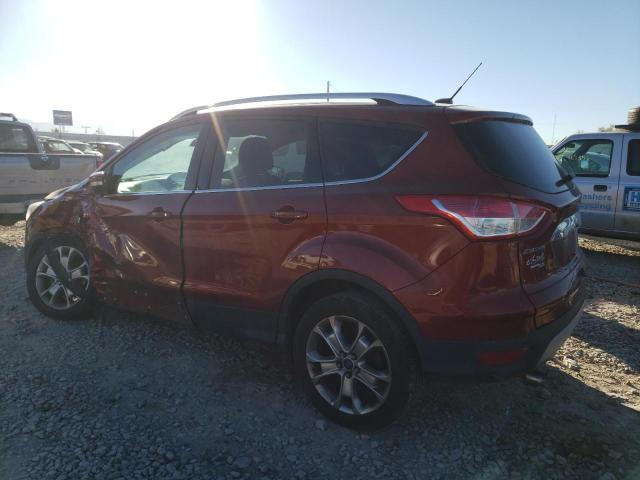 1FMCU0JX4FUA09276 - 2015 FORD ESCAPE TITANIUM RED photo 2