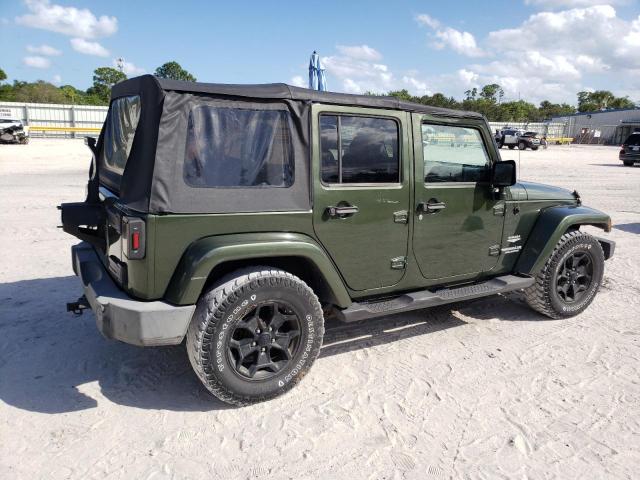 1J4GB59147L170382 - 2007 JEEP WRANGLER SAHARA GREEN photo 3