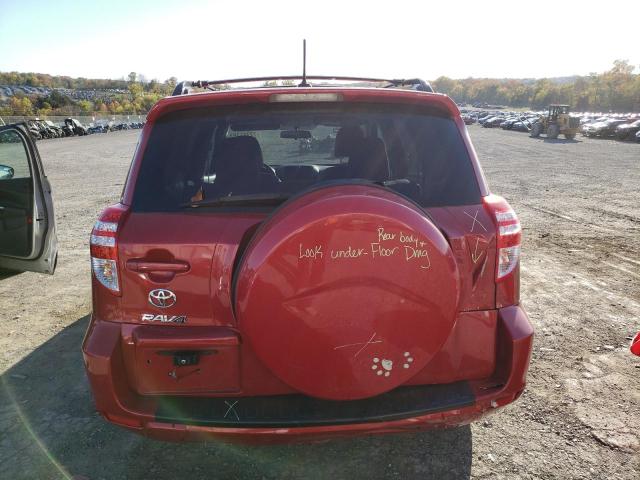 2T3KF4DV7CW147999 - 2012 TOYOTA RAV4 RED photo 6