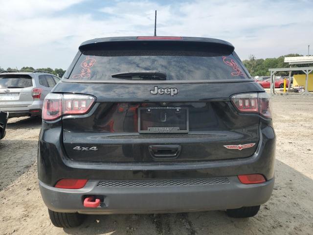 3C4NJDDB0KT688318 - 2019 JEEP COMPASS TRAILHAWK BLACK photo 6